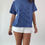 Thumbnail: Blue & White Striped Tee