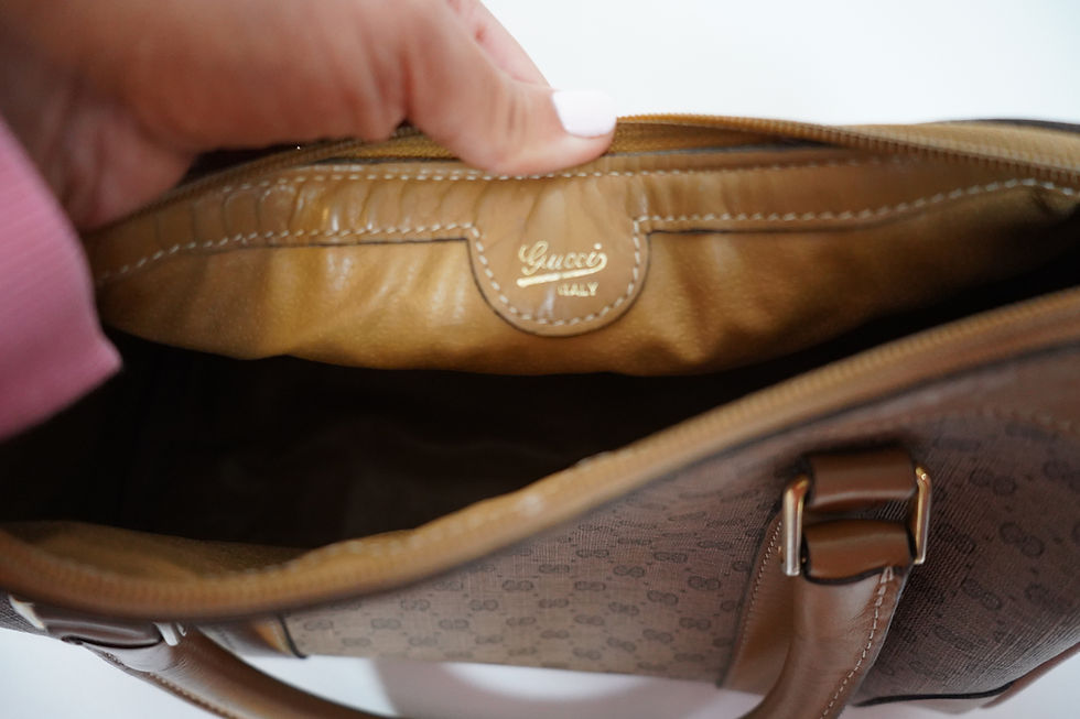 Thumbnail: Gucci Micro GG Monogram Boston Satchel