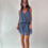 Thumbnail: Blue Drop Waist Mini Dress