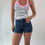 Thumbnail: The Loft Sailor Pocket Denim Shorts