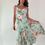Thumbnail: Blue Floral Midi Dress