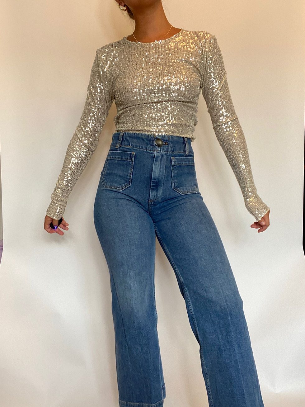 Thumbnail: Free People Sequin Top