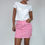 Thumbnail: Pink Striped Mini Skirt