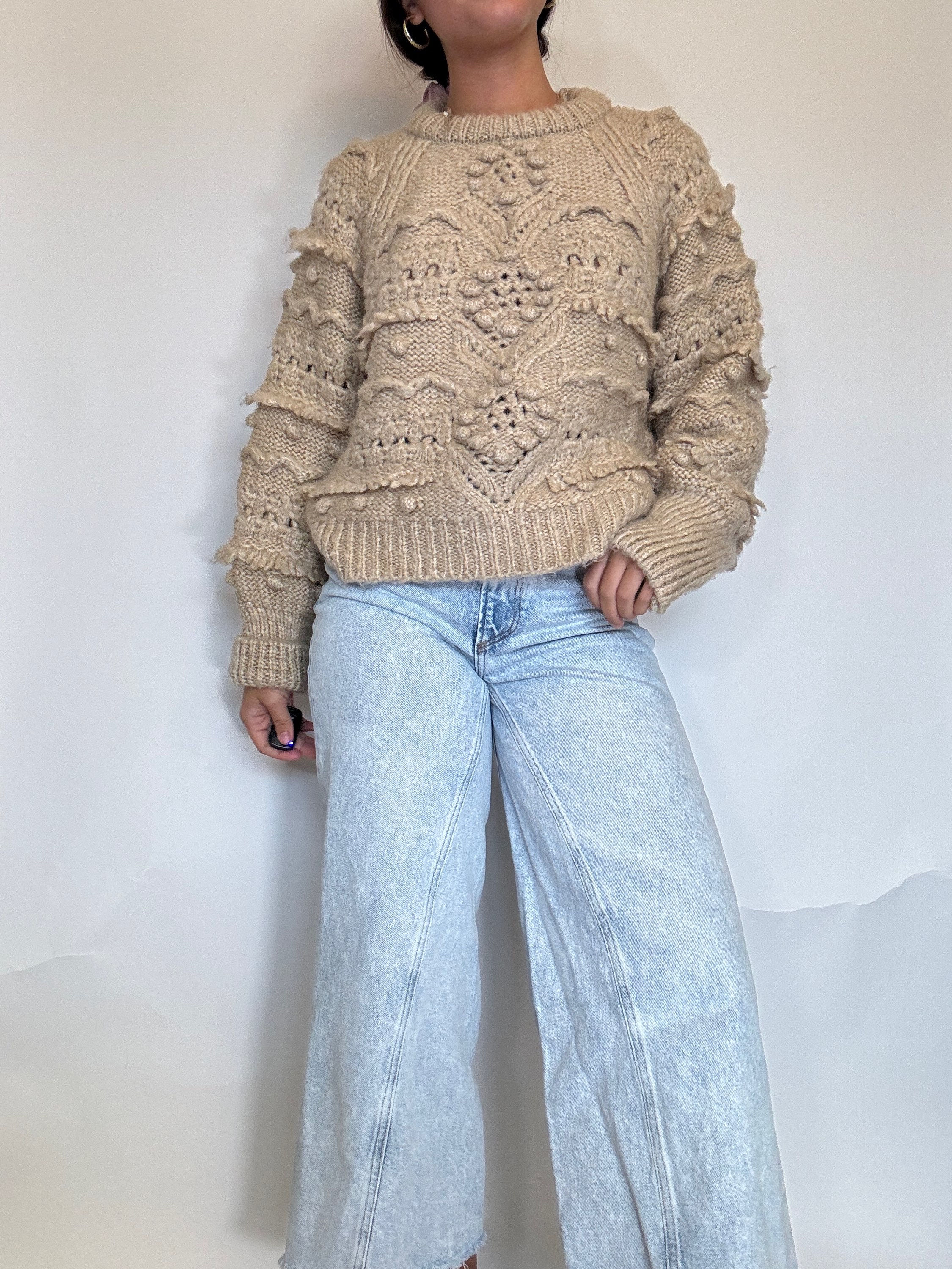 ZARA Cableknit Sweater