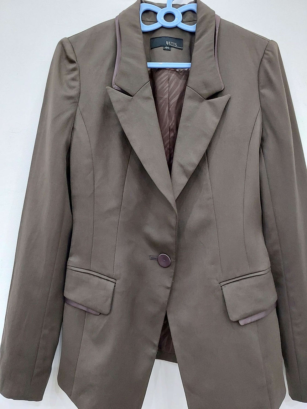 Thumbnail: Yetts Brown Formal Blazer for women in Bust size 32