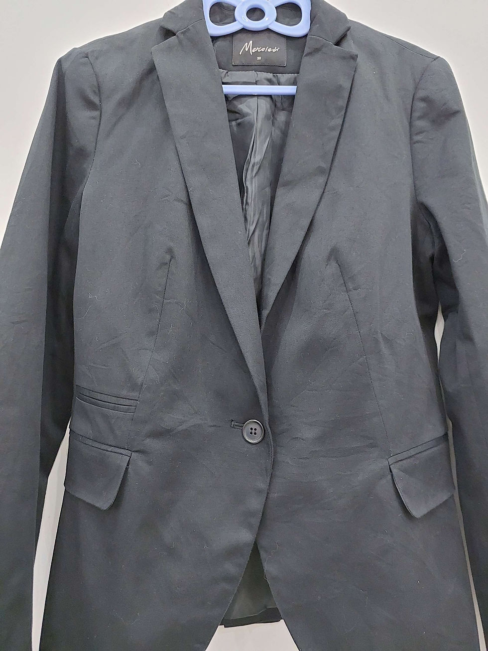 Thumbnail: Black Blazer for women in Bust size 35