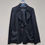 Thumbnail: Navy Blue Blazer with Ruffles for women in Bust size 34