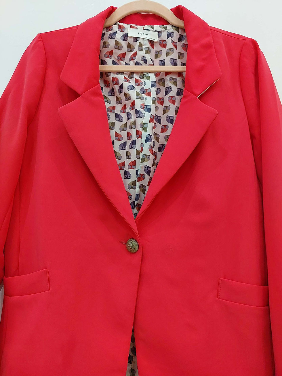 Thumbnail: Stylish Hot pink Summer Blazer for Women 