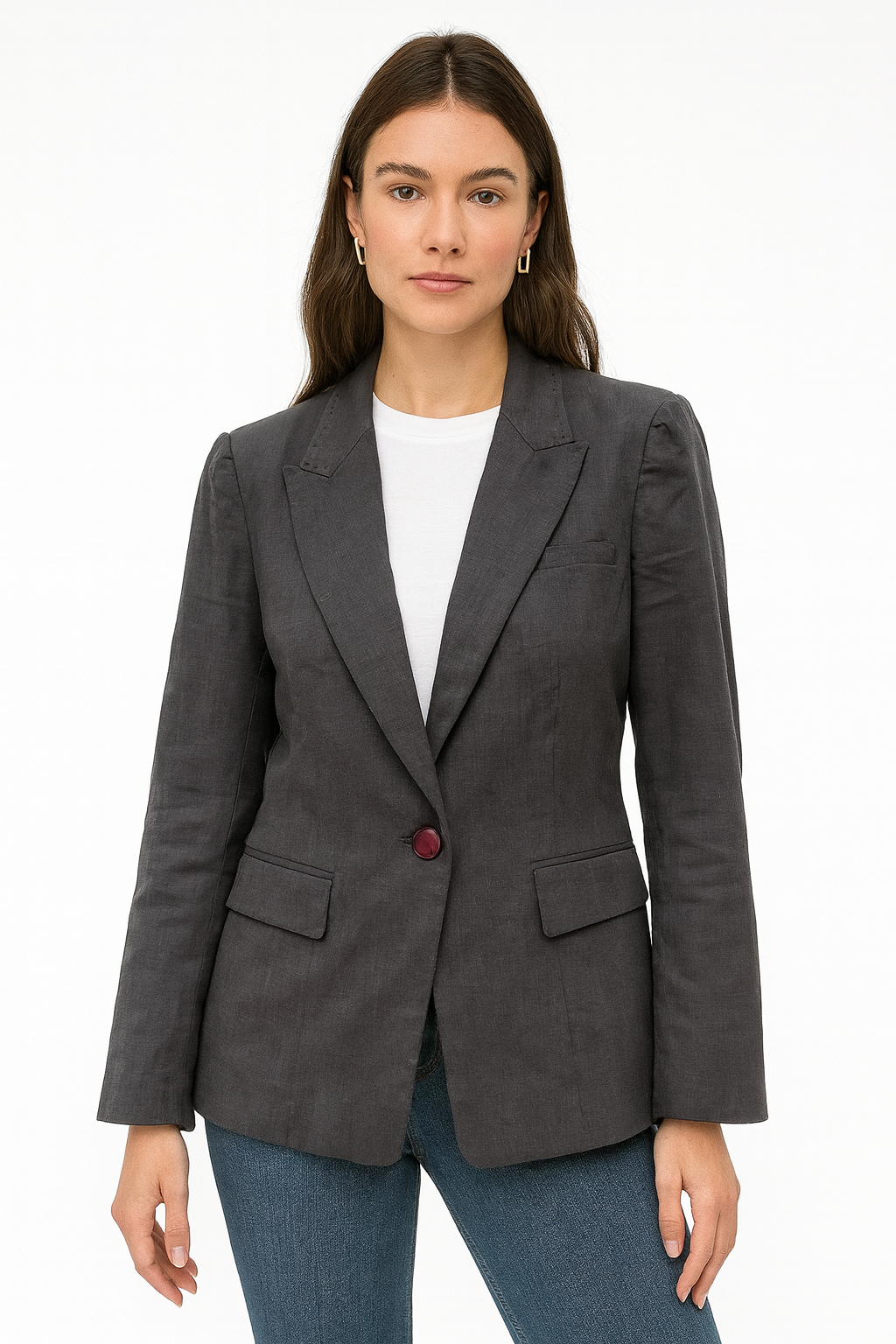 Navy Blue Summer Blazer - Bust 32