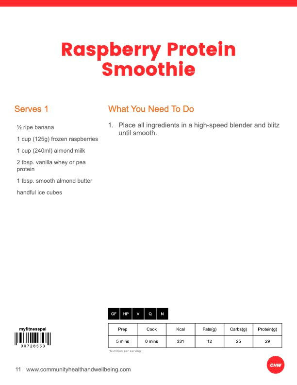 Thumbnail: CHW Smoothie Recipe Pack
