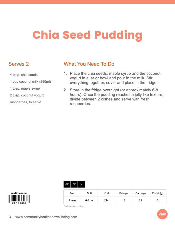 Thumbnail: CHW Treats Recipe Pack