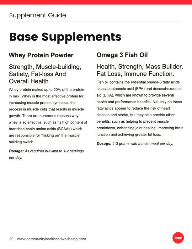 Thumbnail: CHW The Metabolic Reboot Programme