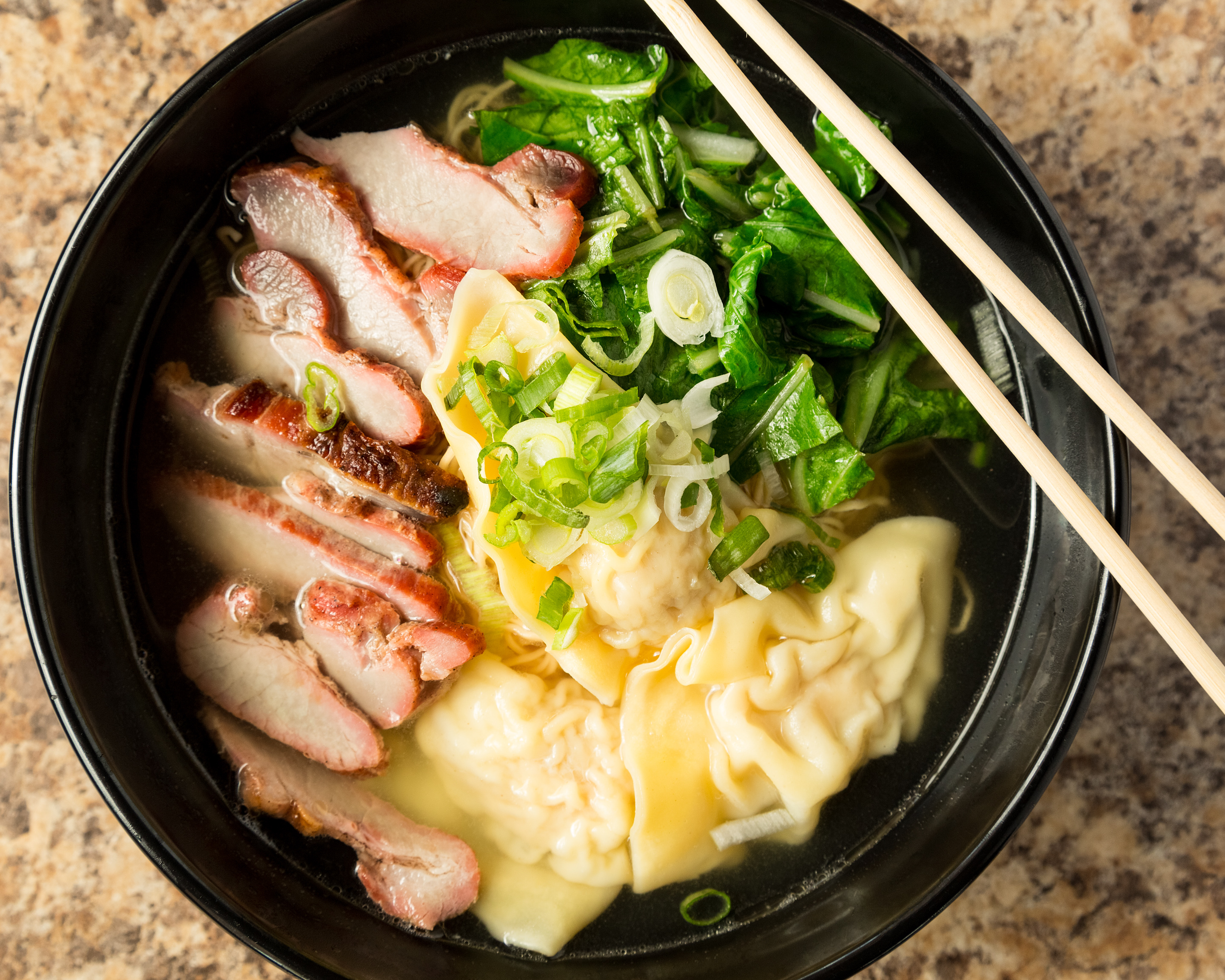 Arranged Food and Objects