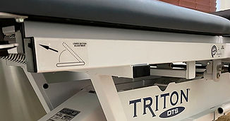 Advanced Chattanooga Triton DTS System for non-surgical spinal decompression in Cary, NC.