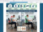 Man at desk with incorrect and correct postures; red X for disc compression, green check for spinal alignment. Text: 5 Daily Habits to Avoid Chronic Back Pain.