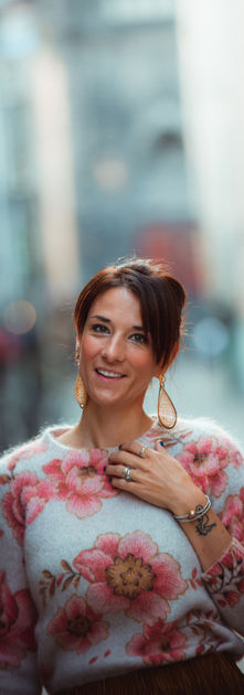 Portrait lifestyle femme lumière naturelle