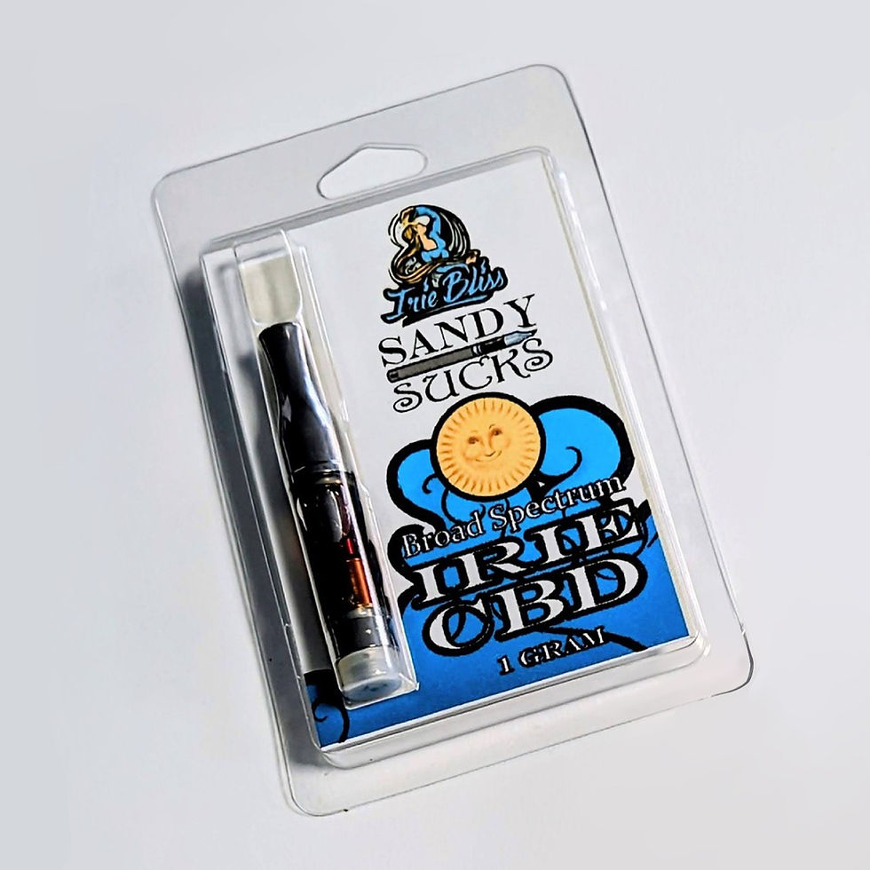 Miniatura: Irie Bliss Sandy suga cartuchos CBD 0,5g