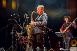 concert, musiciens, chanteurs, instruments, lumière