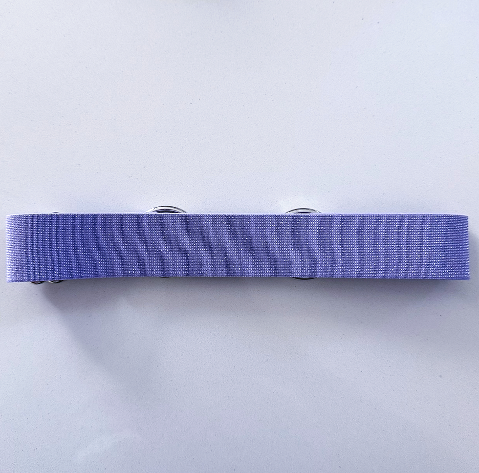 Thumbnail: purple glitter equestrian horse bit belt