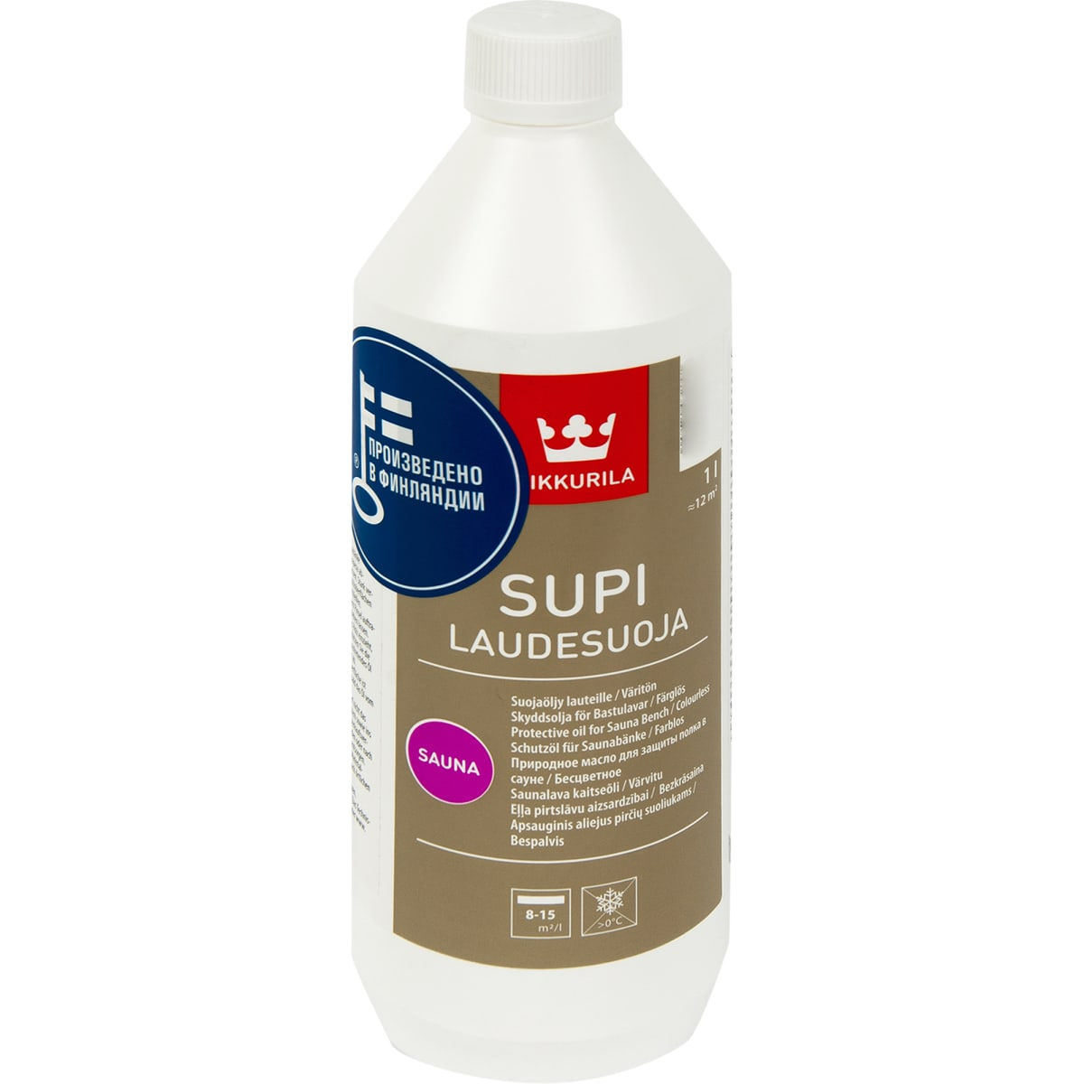 Масло Tikkurila Supi Laudesuoja для полков в сауне 1 л