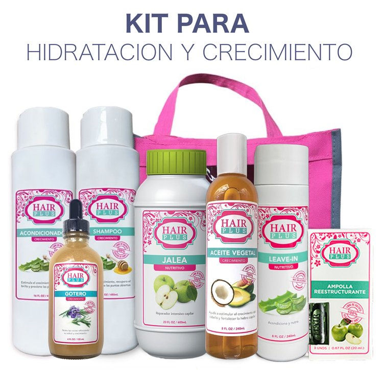Miniatura: KIT PARA HIDRATACION Y CRECIMIENTO HAIR PLUS, USA