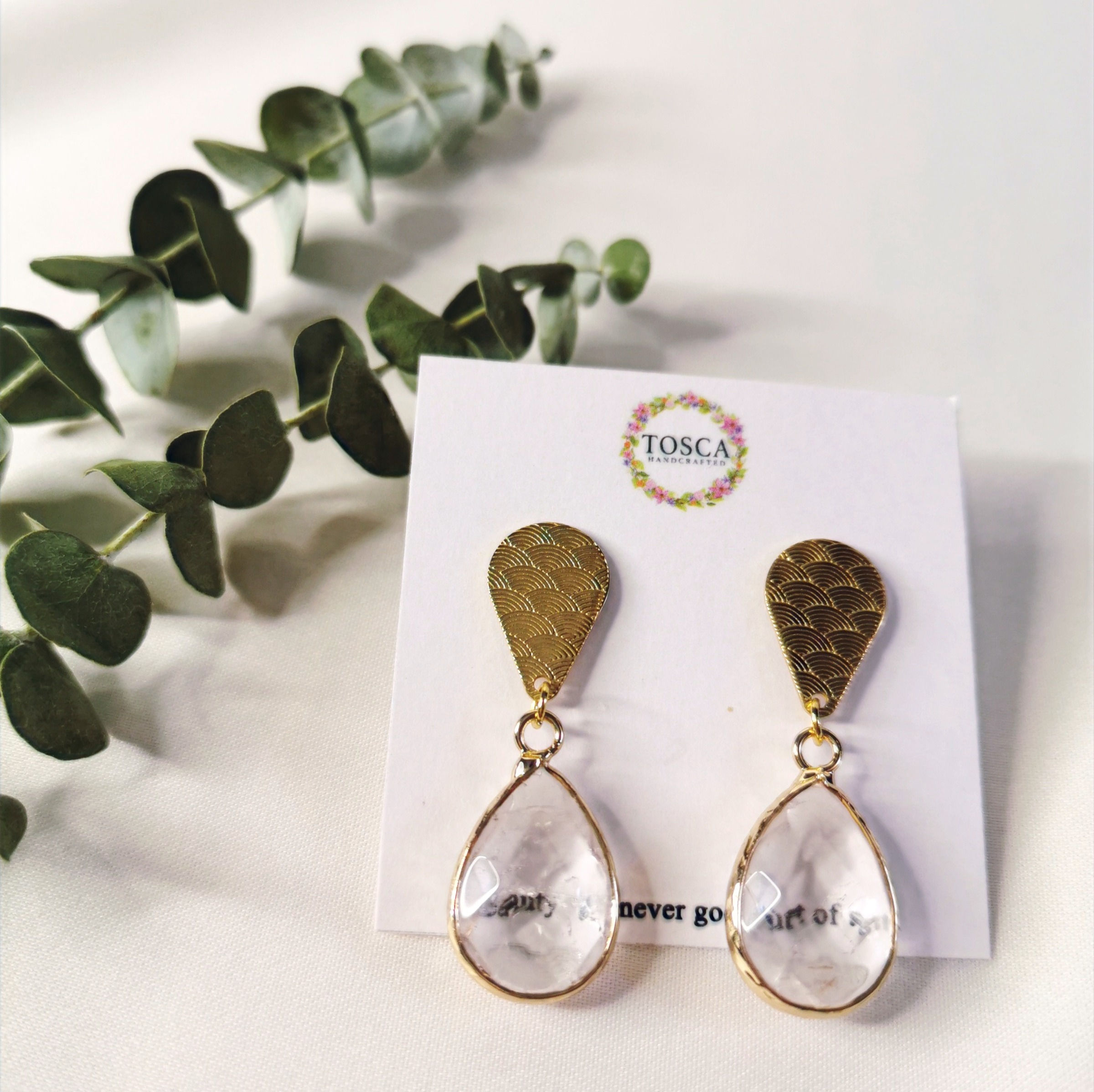 Peacock (Clear Quartz)