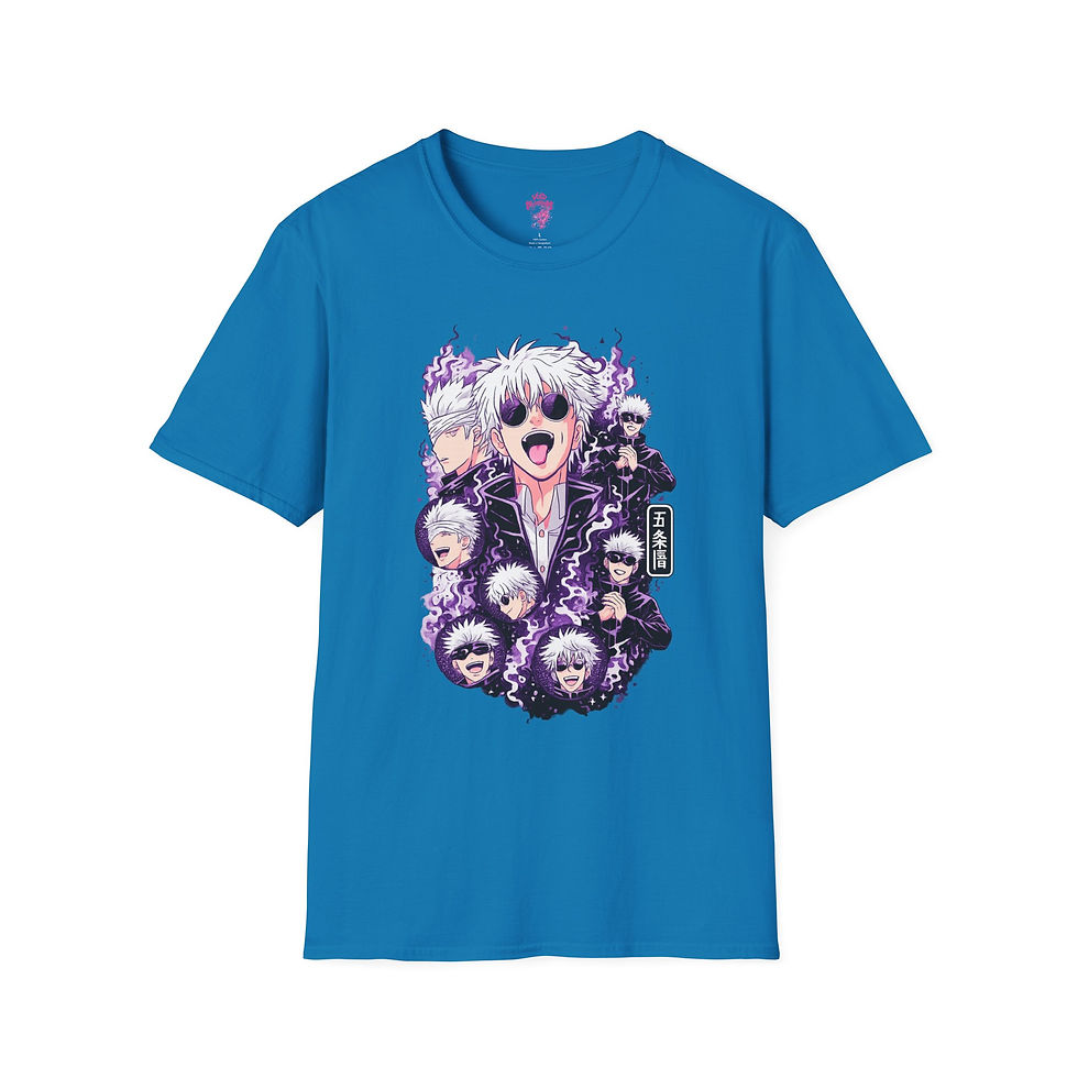 Thumbnail: Satoru Gojo 'The Honored One' T-Shirt — Jujutsu Kaisen Anime Tee