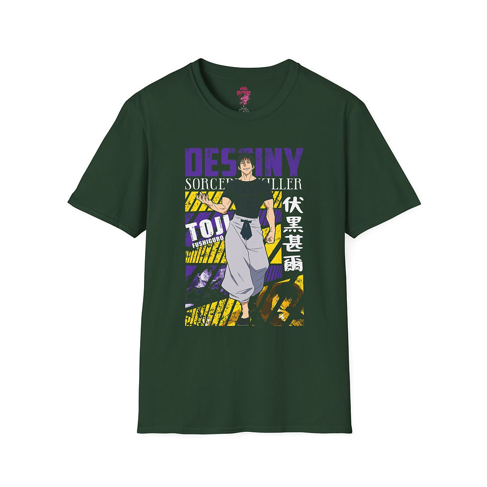 Thumbnail: Toji Fushiguro T-Shirt — Jujutsu Kaisen Anime Tee