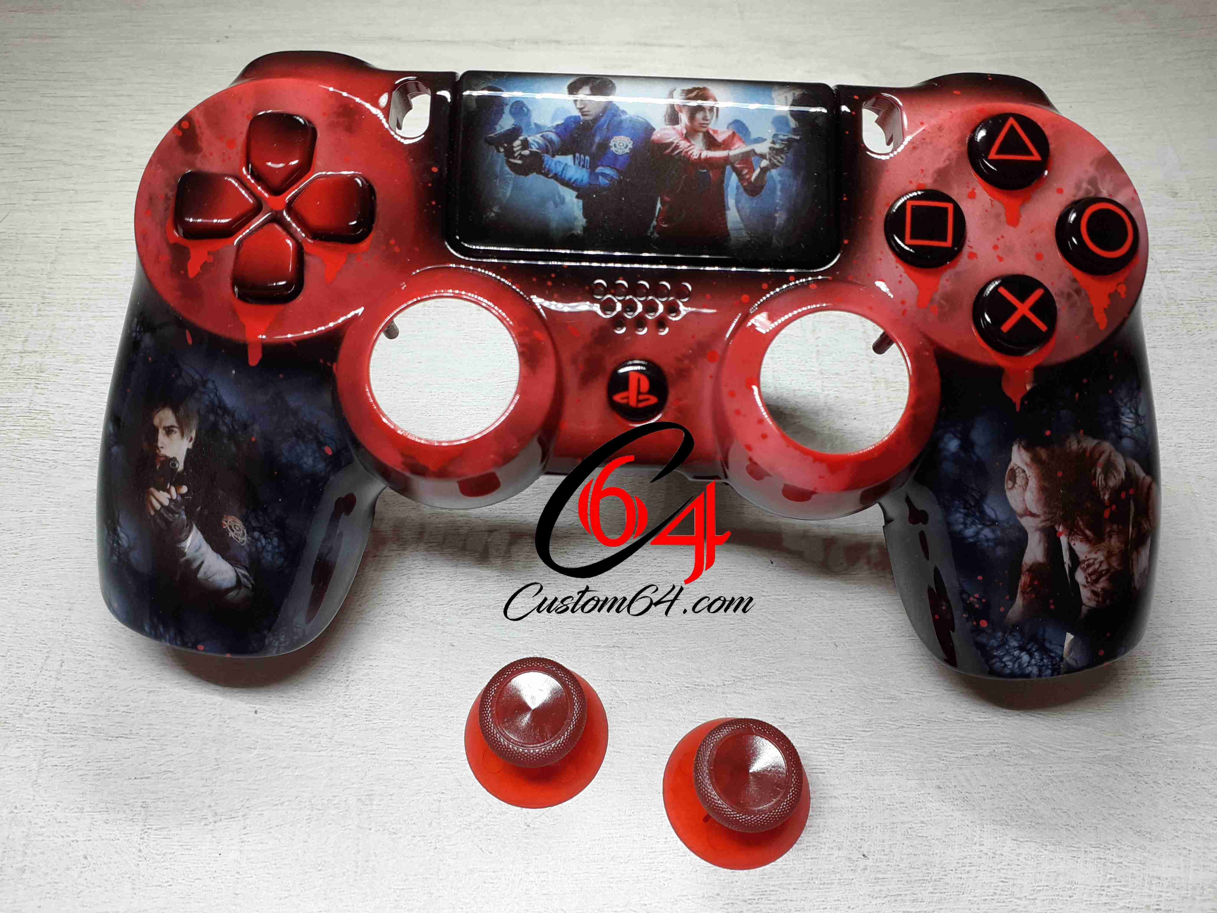 Coque Manette PS4 Resident evil 2