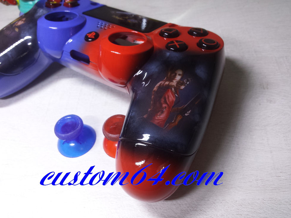 Thumbnail: Shell PS4 controller resident evil 2