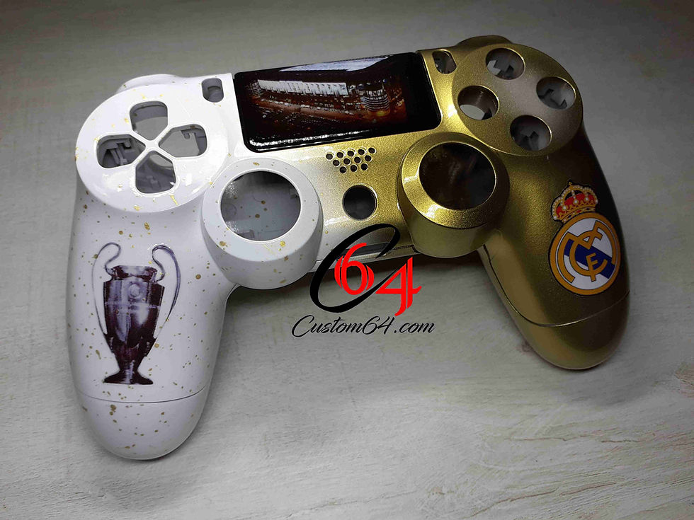 Miniature : Coque Manette PS4 Custom Real Madrid
