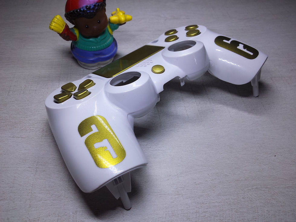 Miniature : Coque Manette PS4 Custom à l'aérographe !!! Dualshock 4 Sixaxis ! R6
