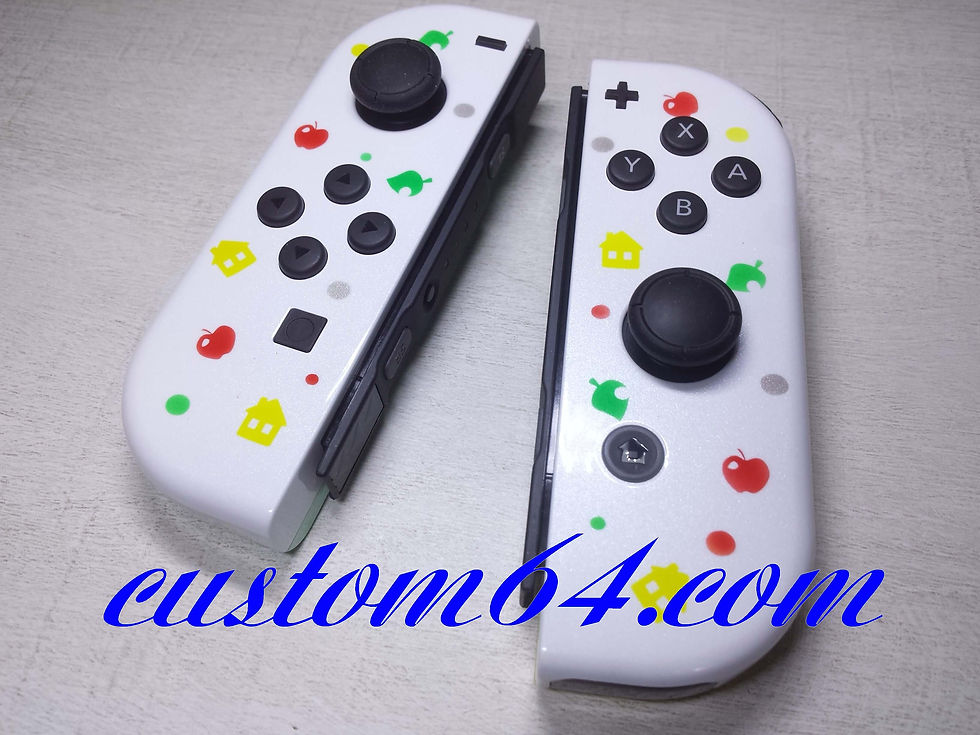 Miniature : joy-con switch Nintendo custom animal crossing