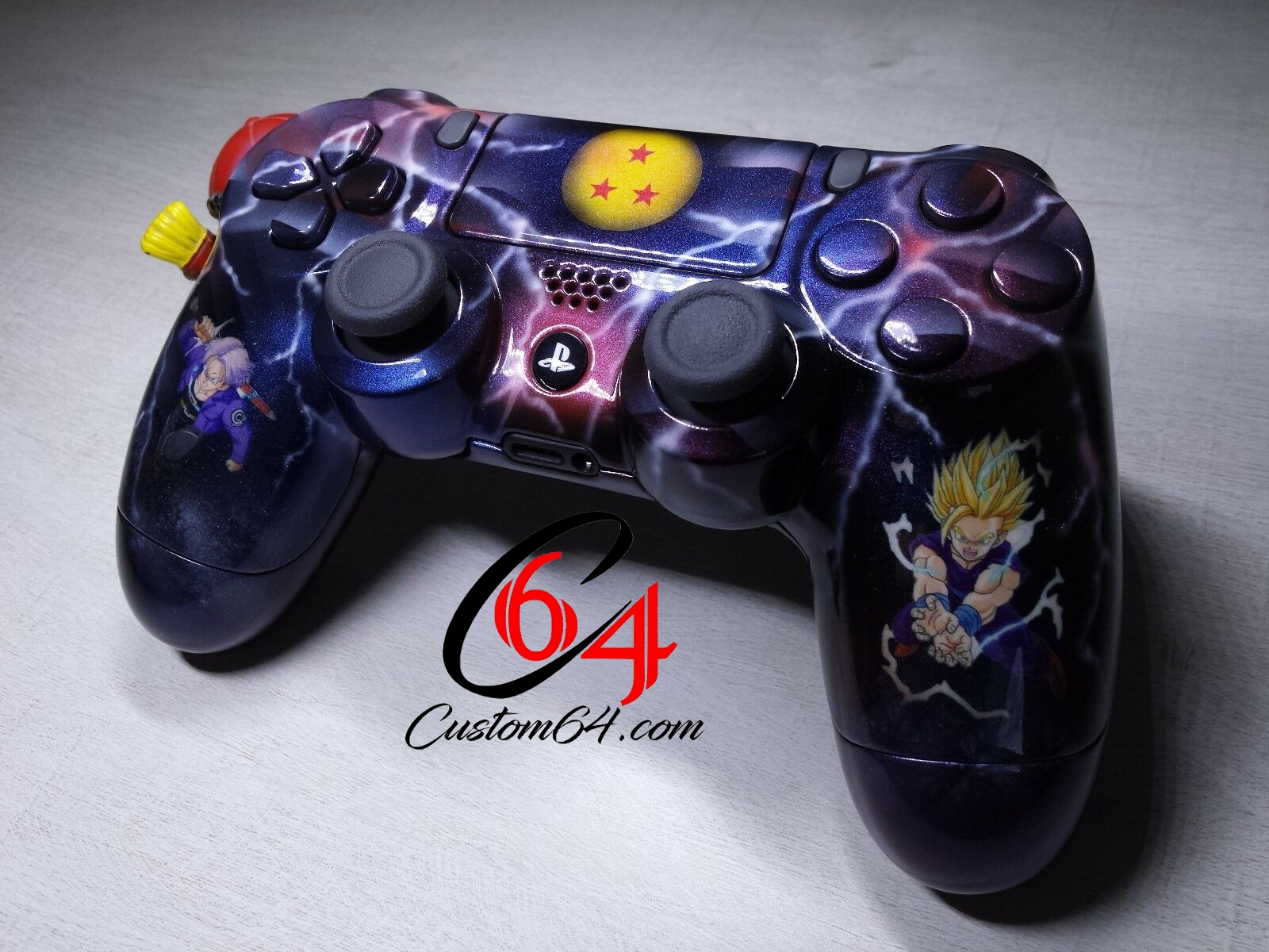 PS4 Slim 500Go Sony + 2 manettes DualShock+ jeux dragon ball z kakarot - Consoles