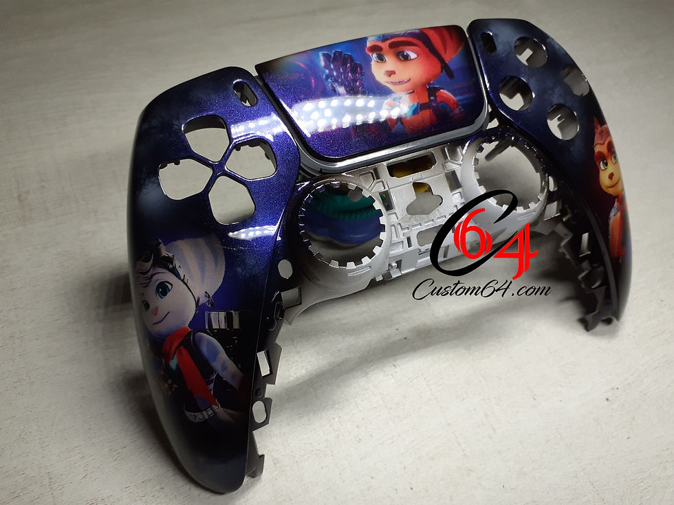 Miniature : Coque Manette PS5 Custom Ratchet and Clank