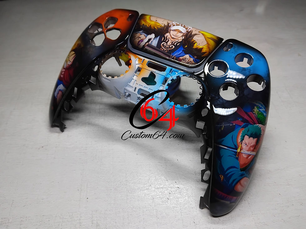 Thumbnail: Coque Manette PS5 Custom one piece