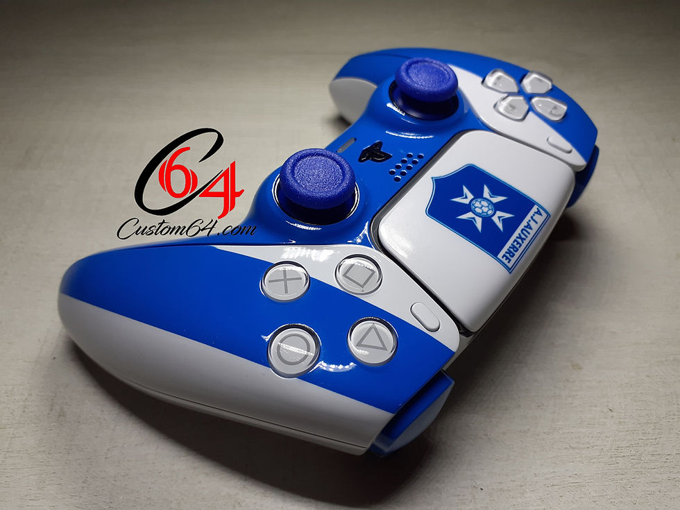 Thumbnail: manette PS5 dualsense sony AJ Auxerre