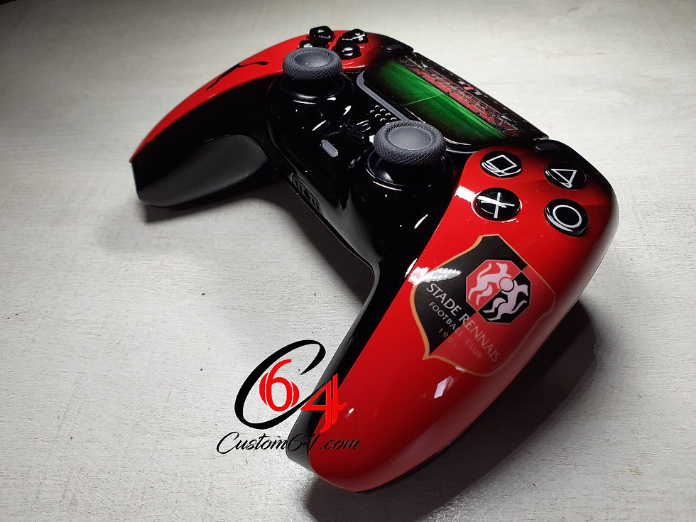 Thumbnail: manette PS5 dualsense sony Stade Rennais