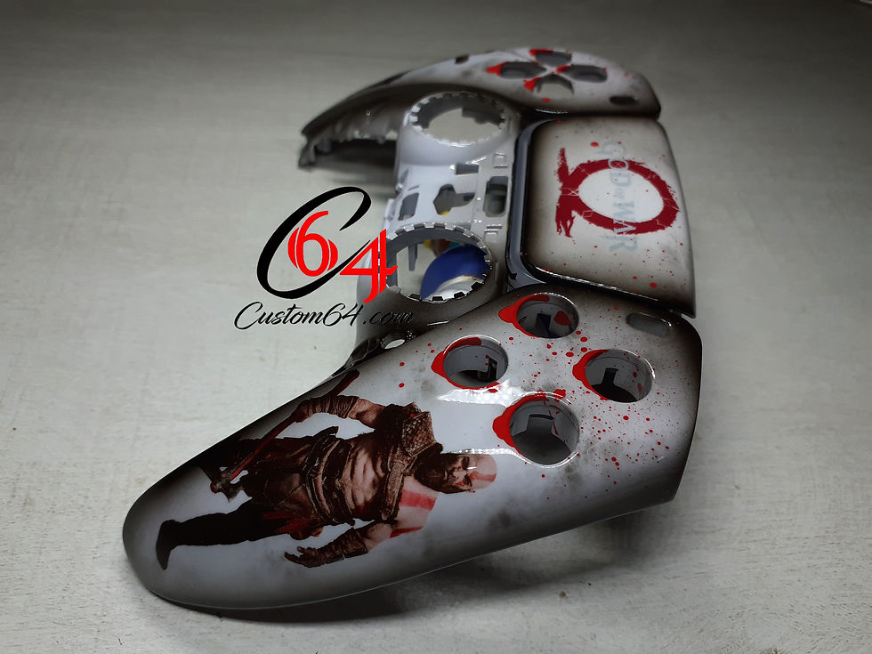 Thumbnail: Custom God of War PS5 Controller Case