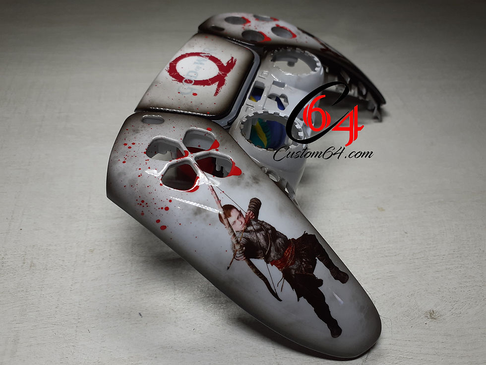 Thumbnail: Custom God of War PS5 Controller Case