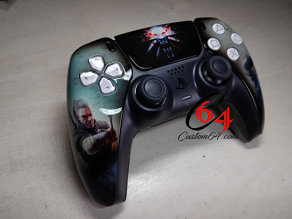 Miniature : manette PS5 dualsense sony The Witcher