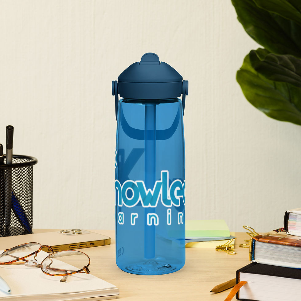 Thumbnail: Flip straw water bottle