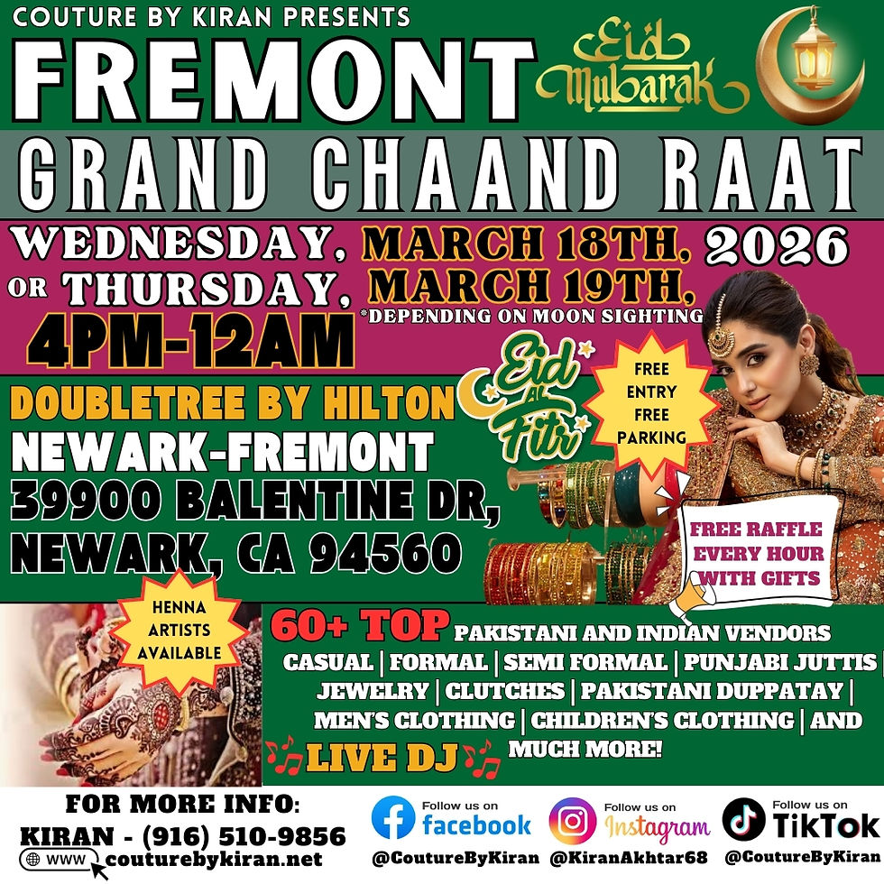 Fremont Grand Chaand Raat