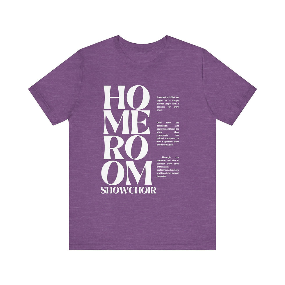 Thumbnail: Typeface Heather Tee (White Text)