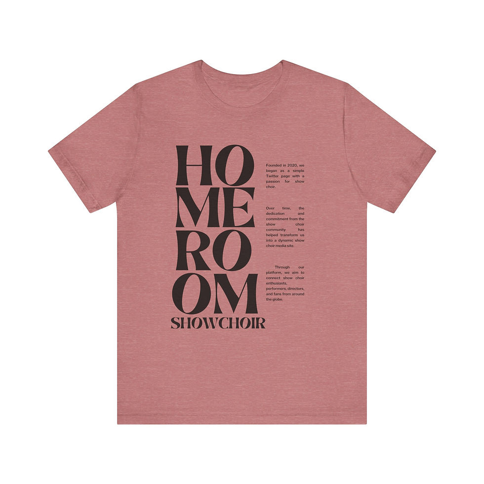 Thumbnail: Typeface Heather Tee (Black Text)