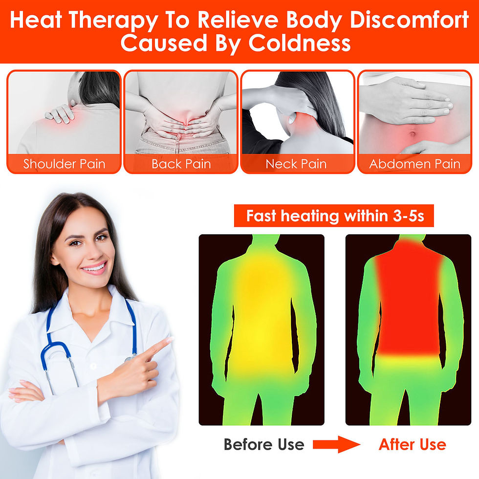 Thumbnail: Heated Vest Electric USB Jacket Men Women Heating Coat Thermal Body Warmer Wear 