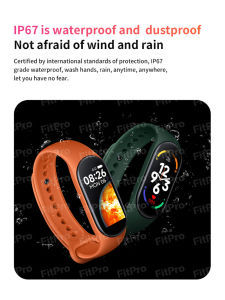 Thumbnail: M7 Smart Watch Waterproof Fitness Tracker Heart Rate Pedometer Smart Bracelet