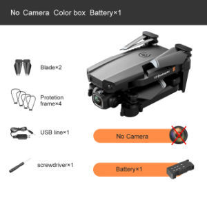 Thumbnail: New Drone 4k Double Camera HD XT6 WIFI FPV Drone Air Pressure Fixed Height four-
