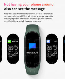 Thumbnail: M7 Smart Watch Waterproof Fitness Tracker Heart Rate Pedometer Smart Bracelet