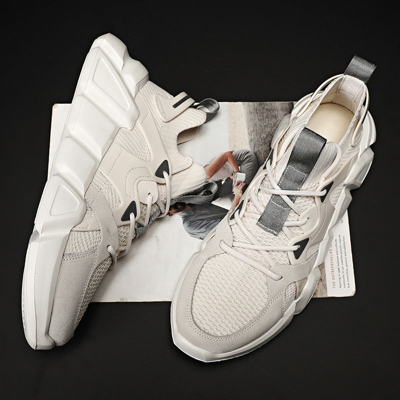 Thumbnail: Men Sneakers Wearable Breathable High Quality Outdoor Shoe Large Size Women Ligh